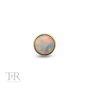 14kt Gold Threadless Opal Attachment