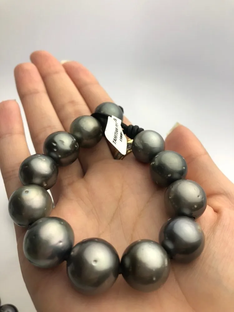 16mm HUGE 50% Off Special - Tahitian Pearl Bracelets, Tahiti Pearls A  (951 No.1-8)