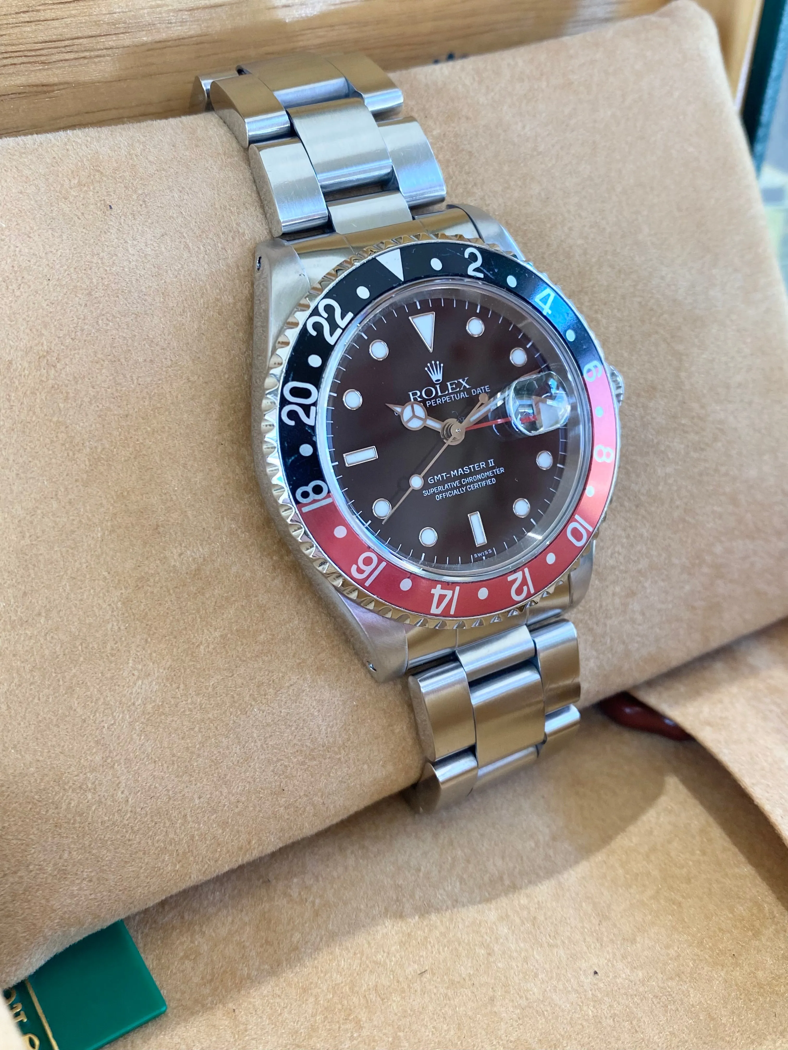 1999 Rolex GMT-Master II Coke 16710