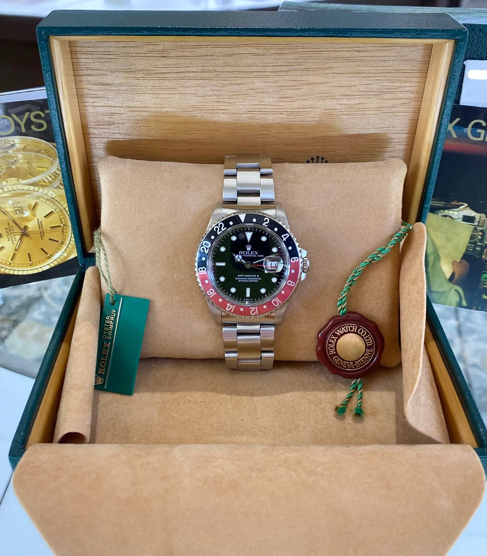 1999 Rolex GMT-Master II Coke 16710