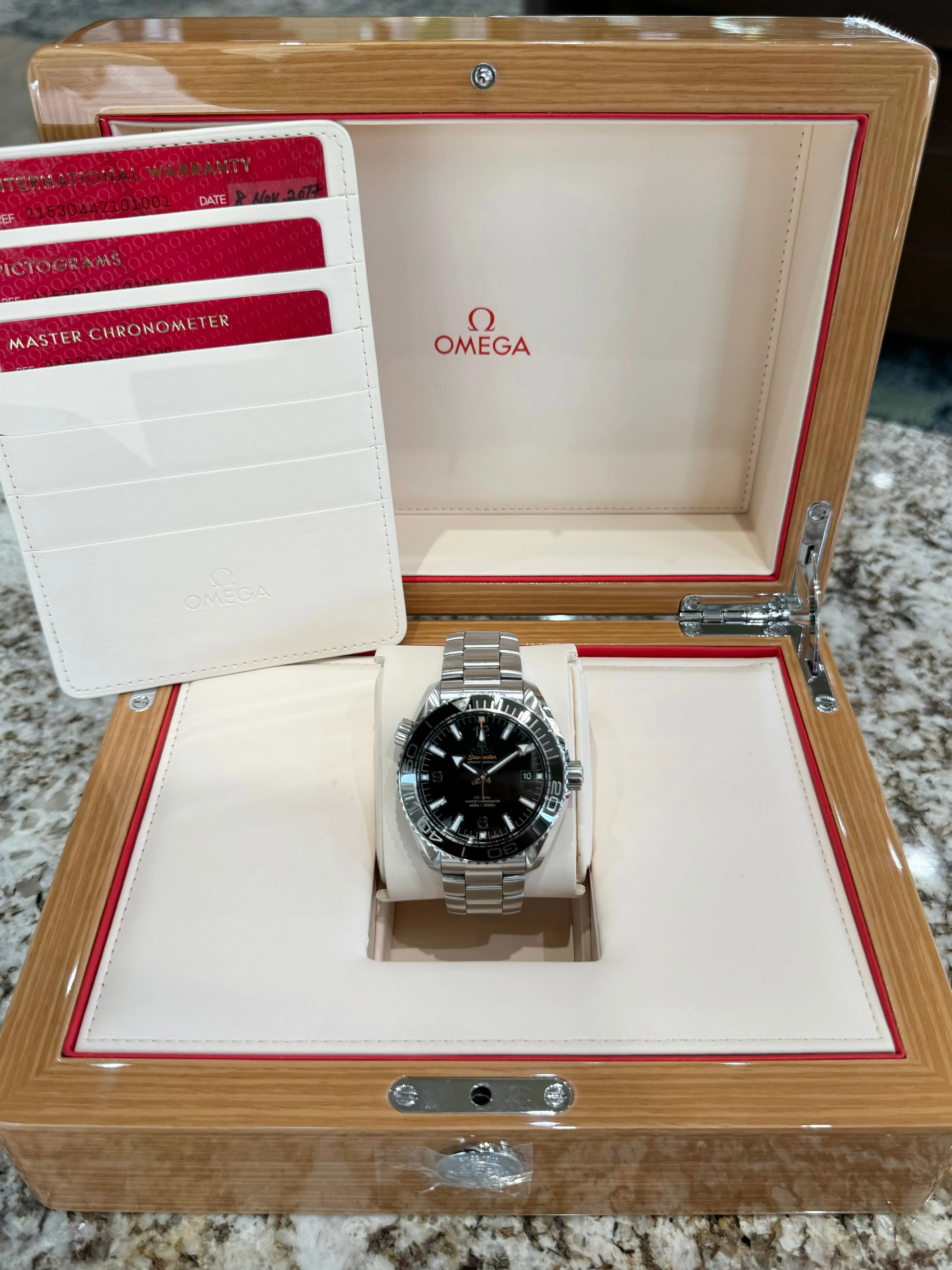 2017 Omega Seamaster Planet Ocean 600M