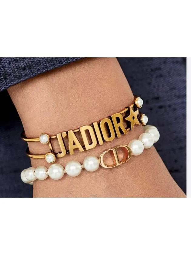 30 Montaine White Pearl Bracelet Gold