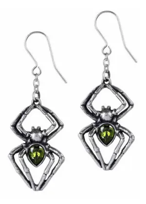 Alchemy Emerald Venom Earrings