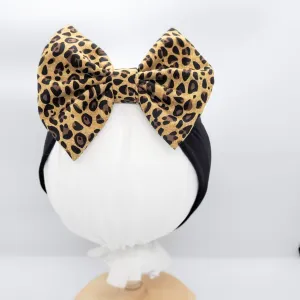 Animal print Baby Headband Bow