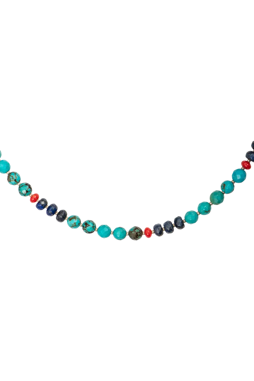 Ann Vlach Multi Beaded Necklace