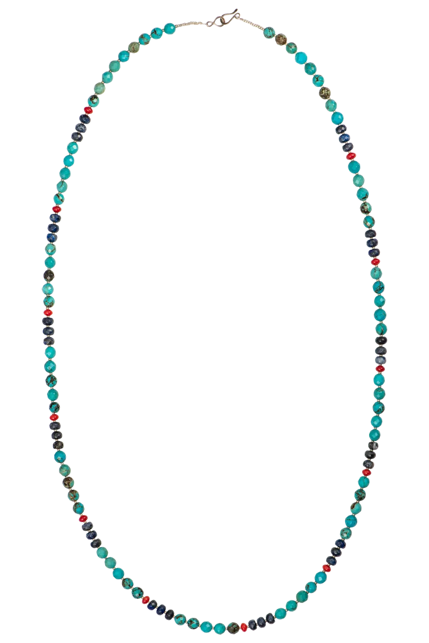 Ann Vlach Multi Beaded Necklace