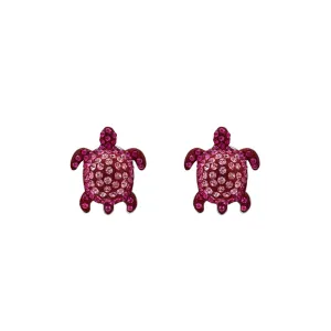 Atelier Swarovski Stud Earrings TURTLE