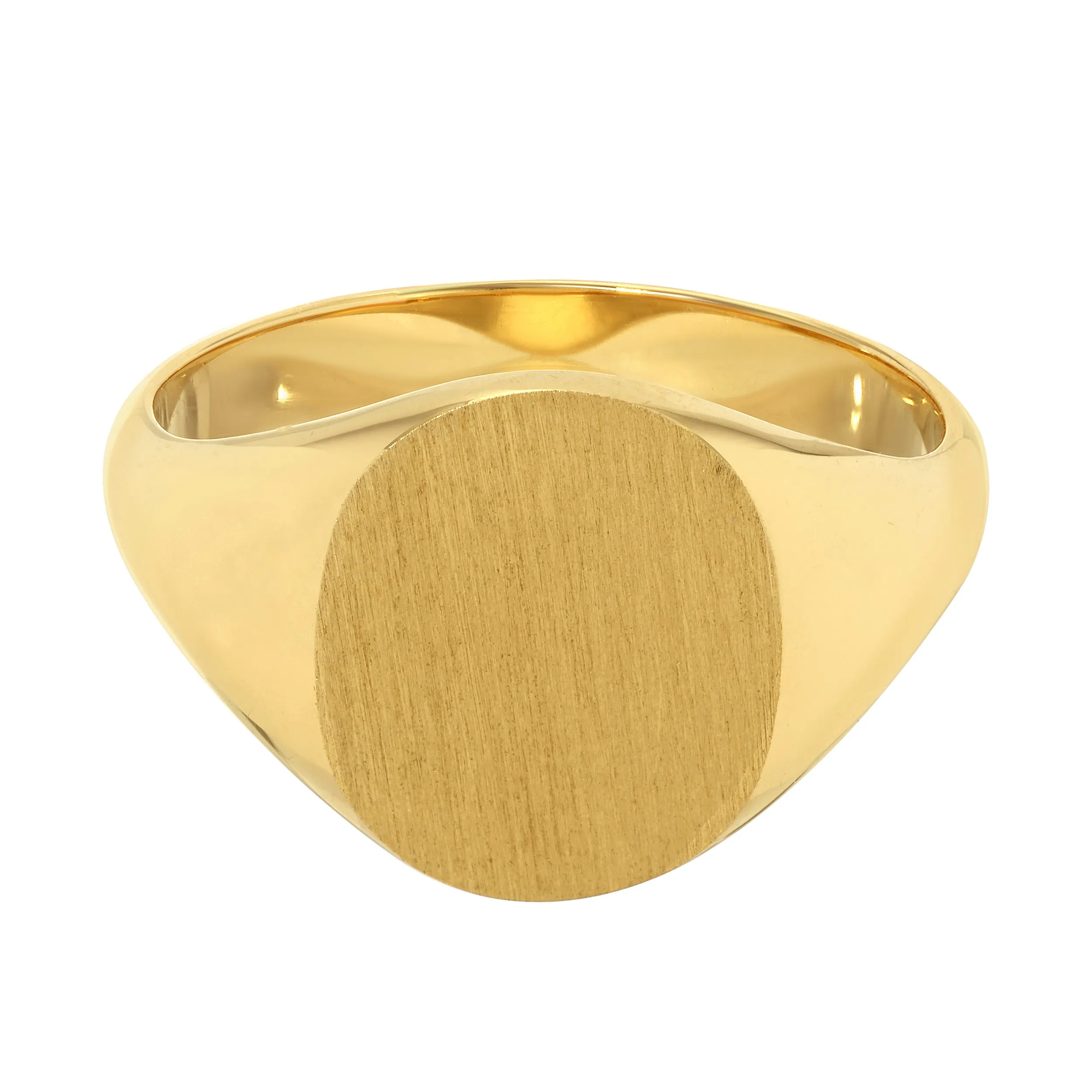 Bee's Knees 14k Yellow Gold Signet Ring