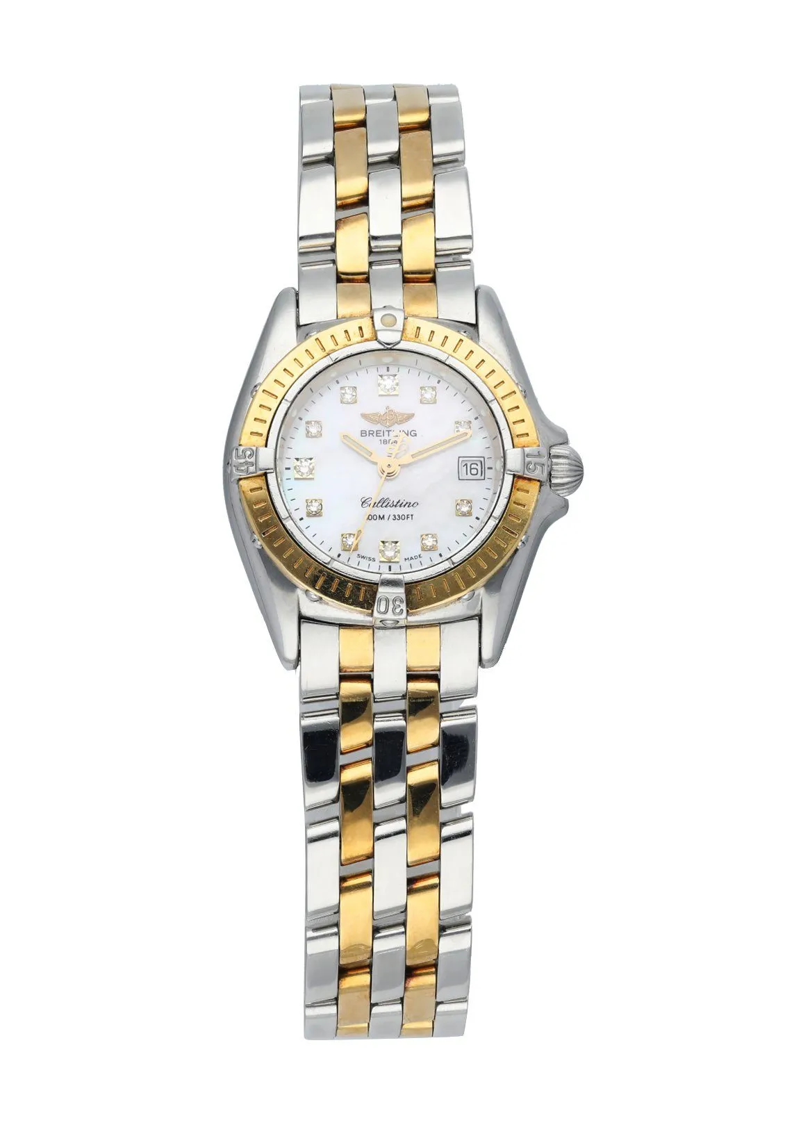 Breitling Callistino D52045 Diamond Dial Ladies Watch