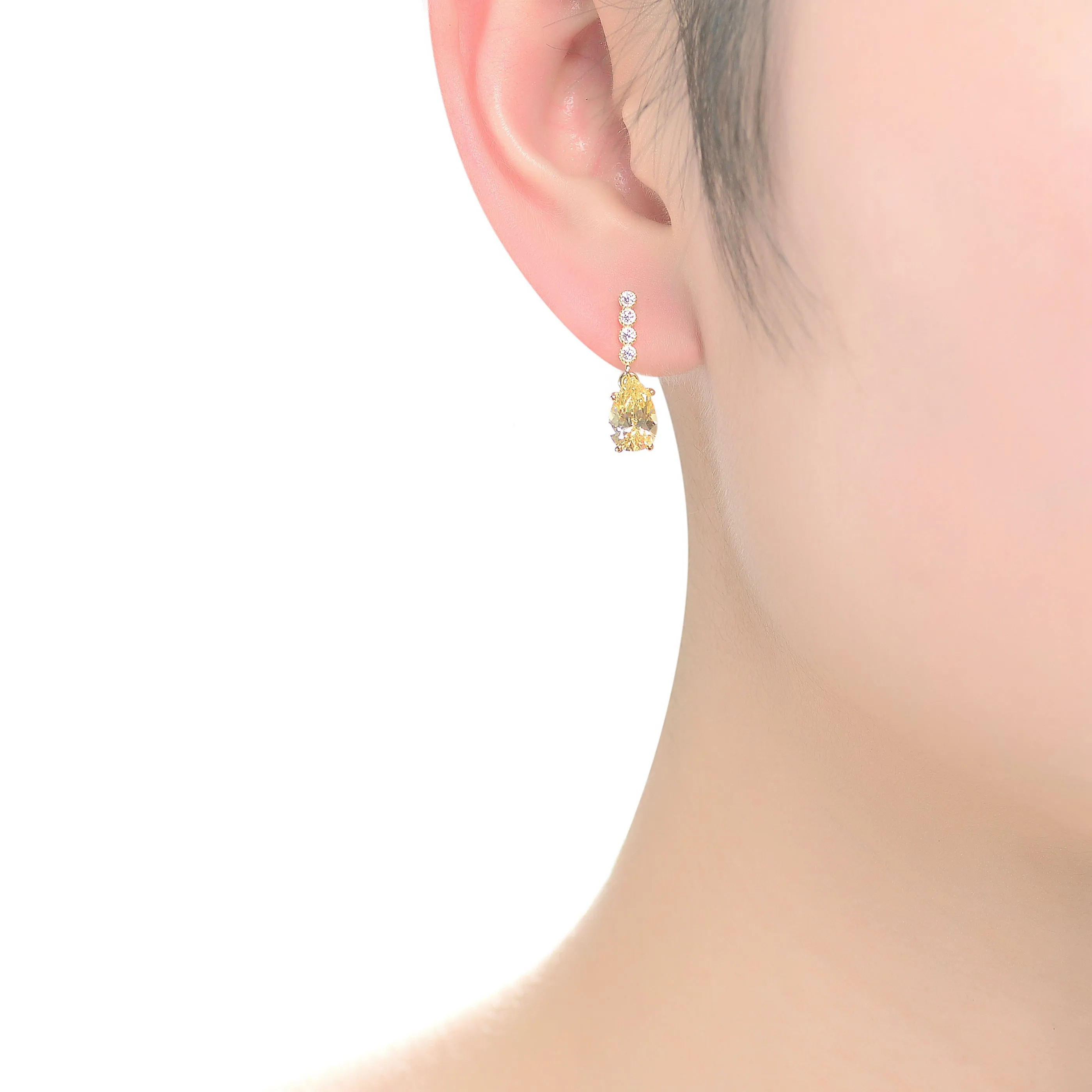 Constance Regal Teardrop Stud Earrings