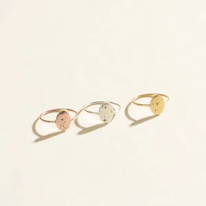 Constellation Oval Ring