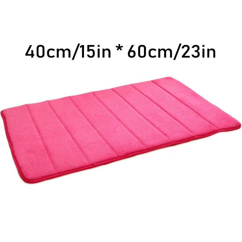 Coral Fleece Bath Mat For Home Bathroom, Kitchen, Livingroom