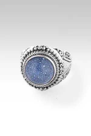 Good Hope Ring™ in Blue Sponge Coral