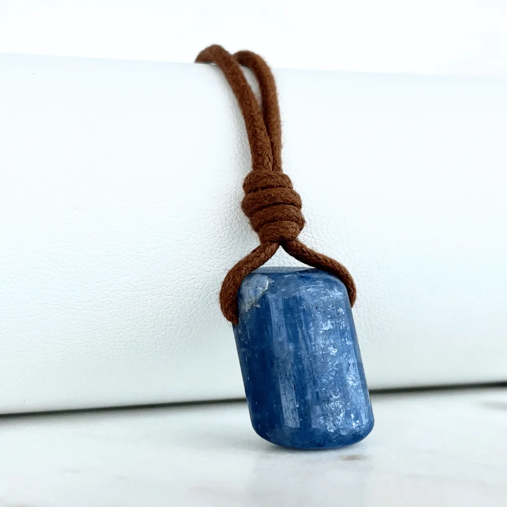 Handcrafted Natural Kyanite OOAK Pendant - Tranquil Beauty