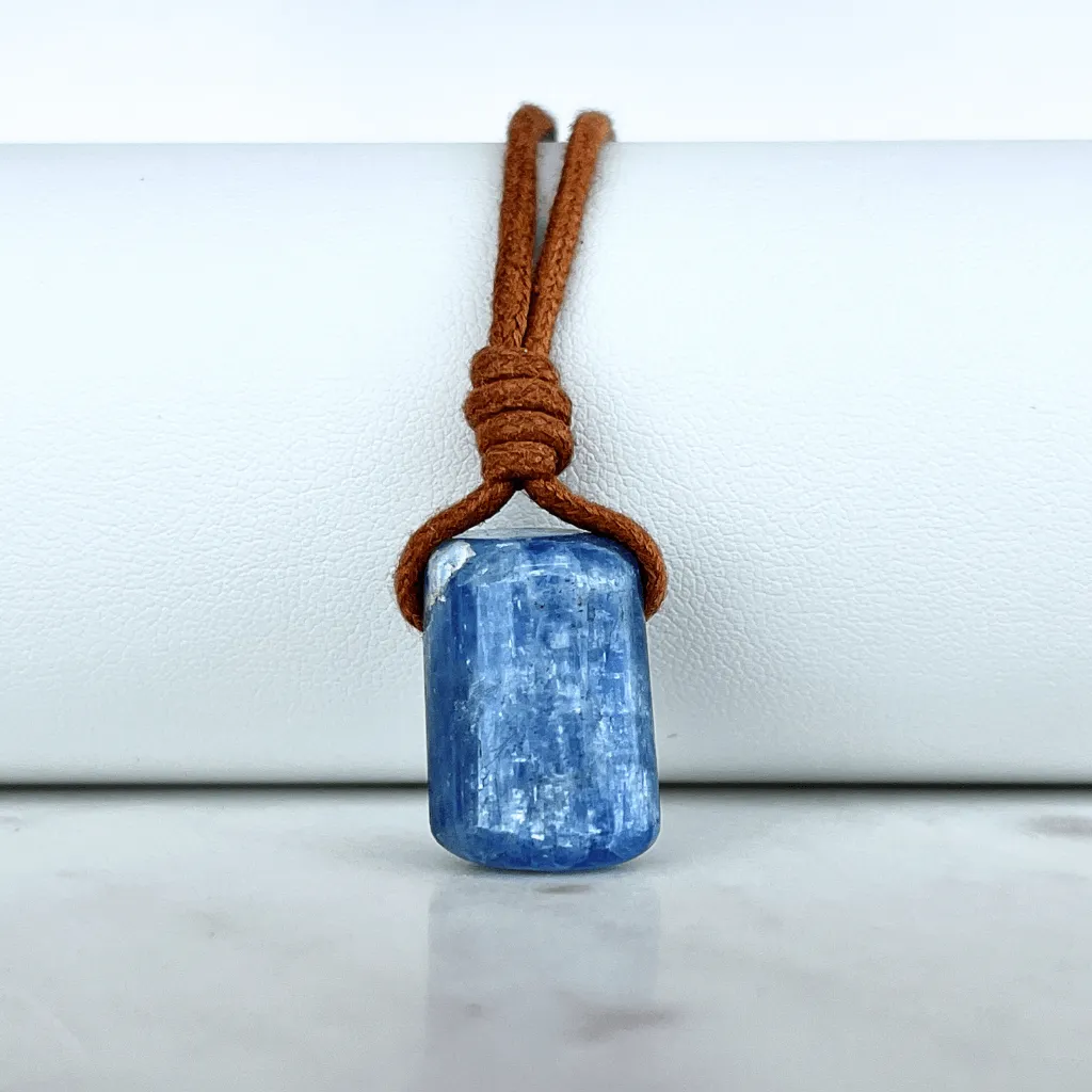 Handcrafted Natural Kyanite OOAK Pendant - Tranquil Beauty