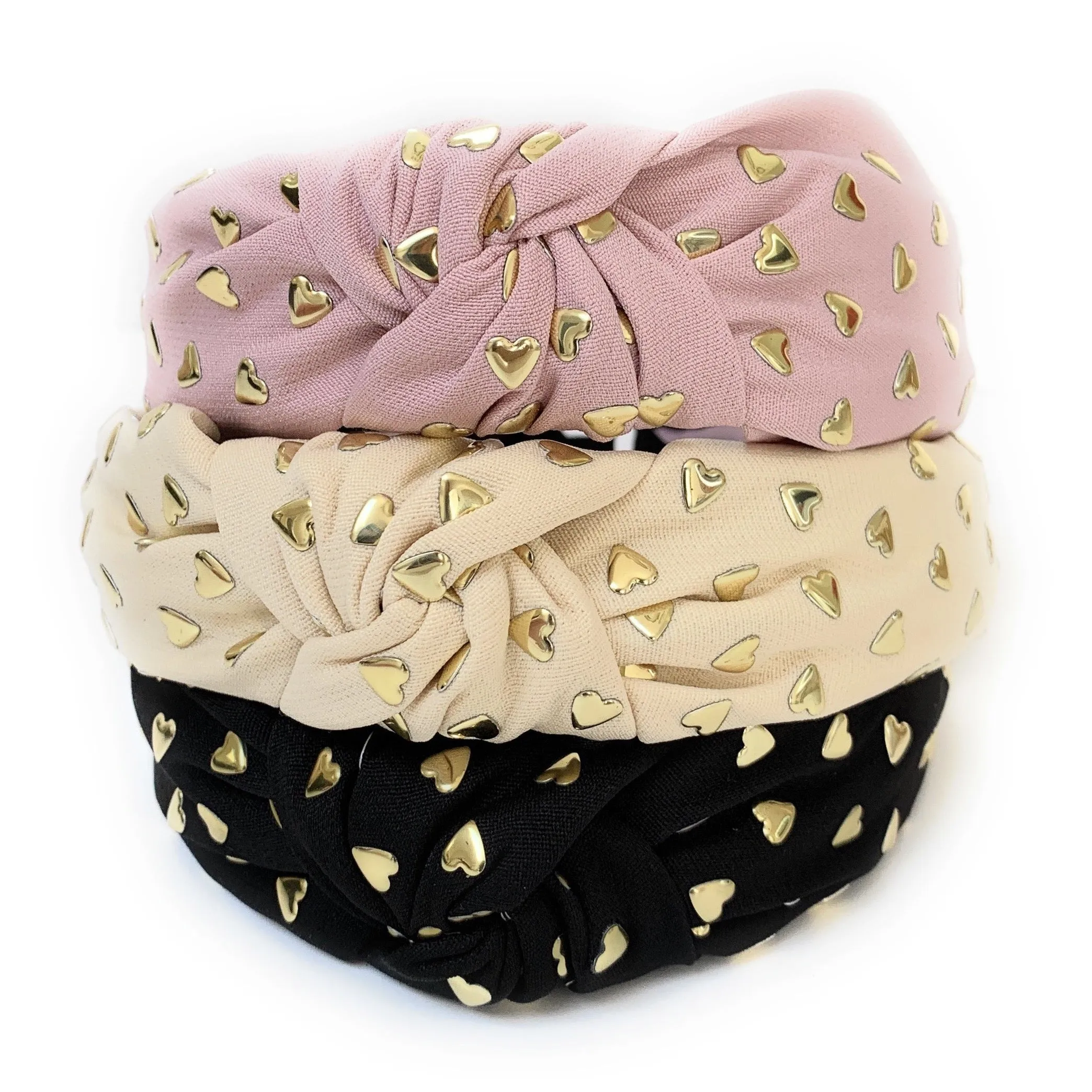 Heart Studded Headband (more colors)