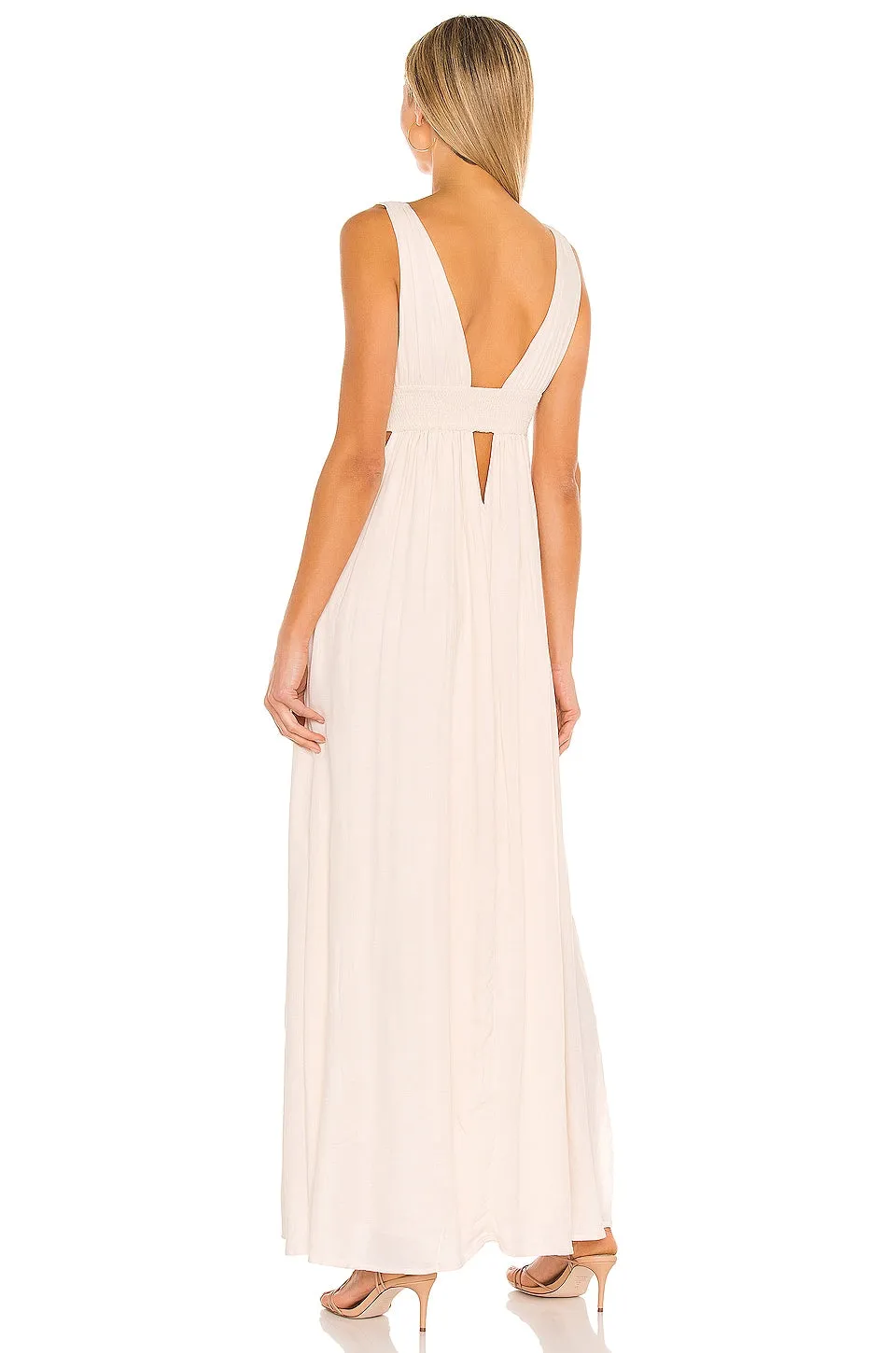 Indah Anjeli maxi dress, Opal color