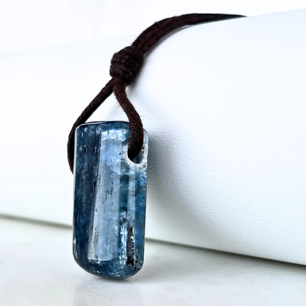 Kyanite OOAK Gemstone Pendant - Elegance in Blue