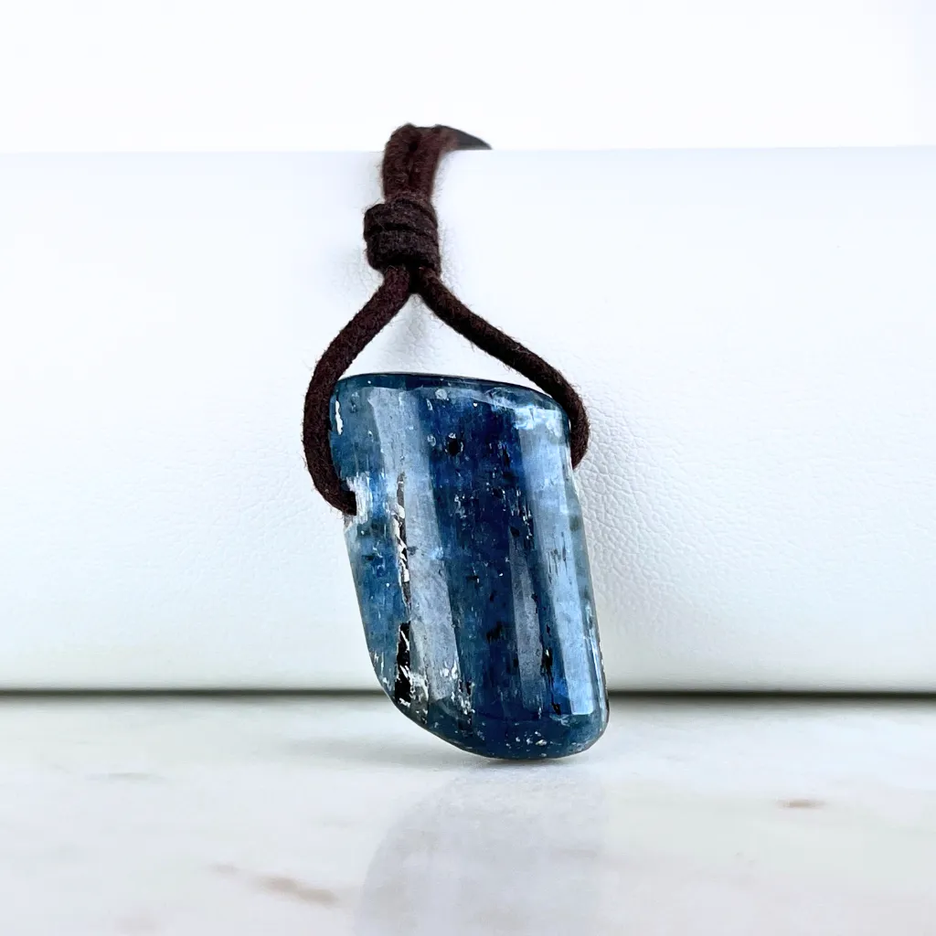 Kyanite OOAK Gemstone Pendant - Elegance in Blue