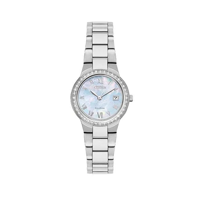 Ladies Bracelet Dress Stainless Steel Watch EW1990-58D