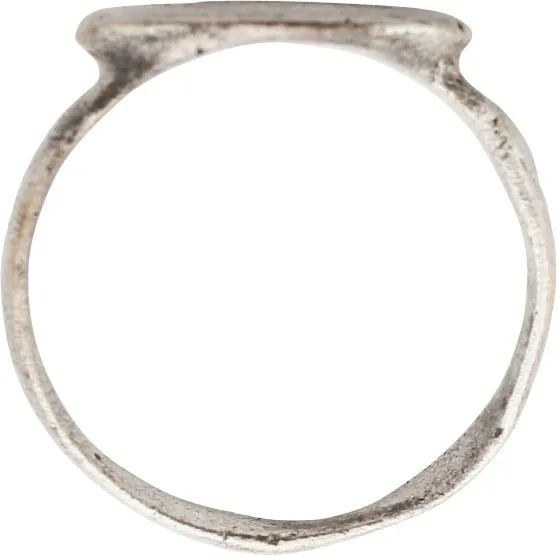 LATE ROMAN, MEDIEVAL EUROPEAN RING, 5TH-8TH CENTURY AD, SIZE 4 ½