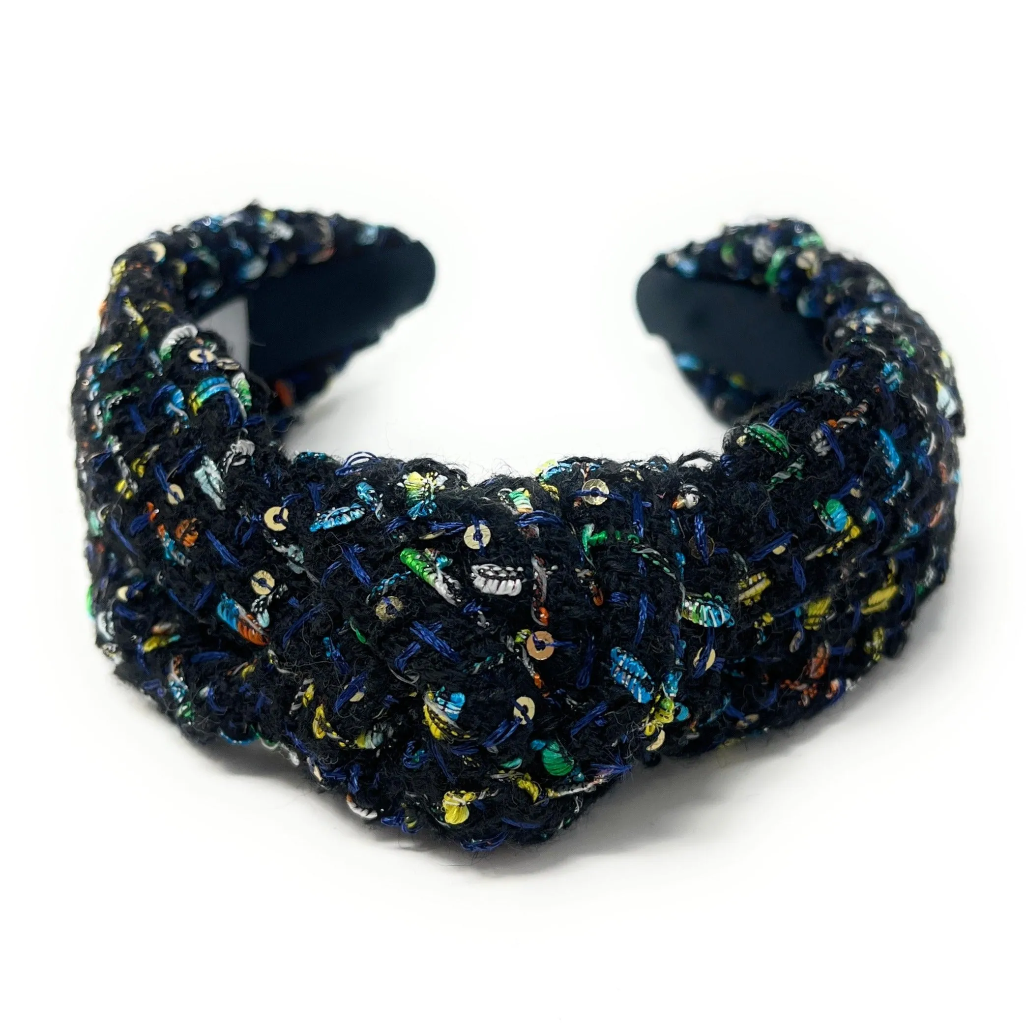 Leile Tweed Knot Headband