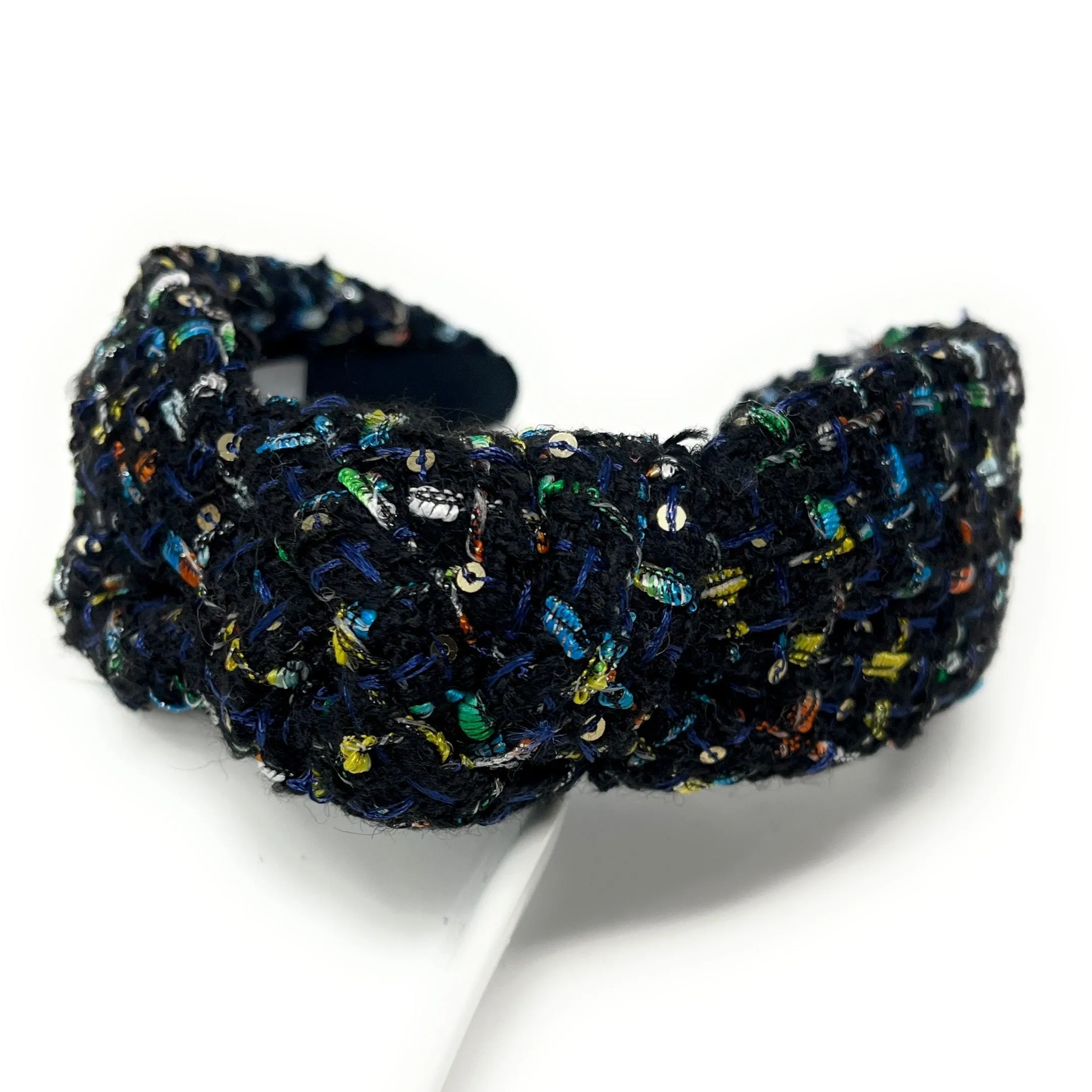 Leile Tweed Knot Headband