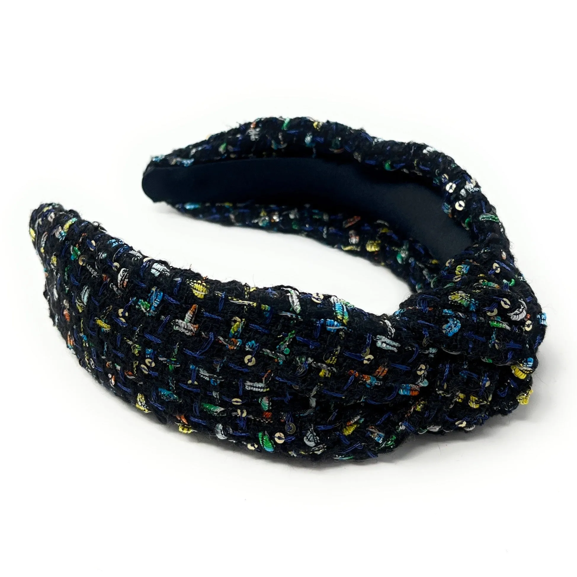 Leile Tweed Knot Headband