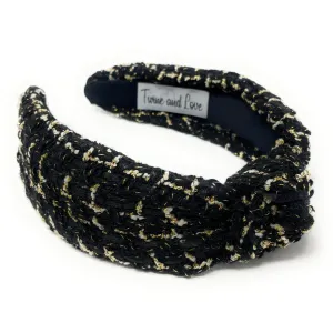 Leile Tweed Knot Headband