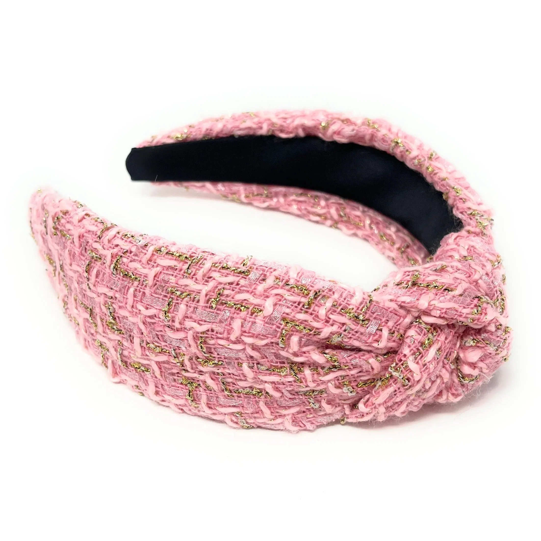 Leile Tweed Knot Headband