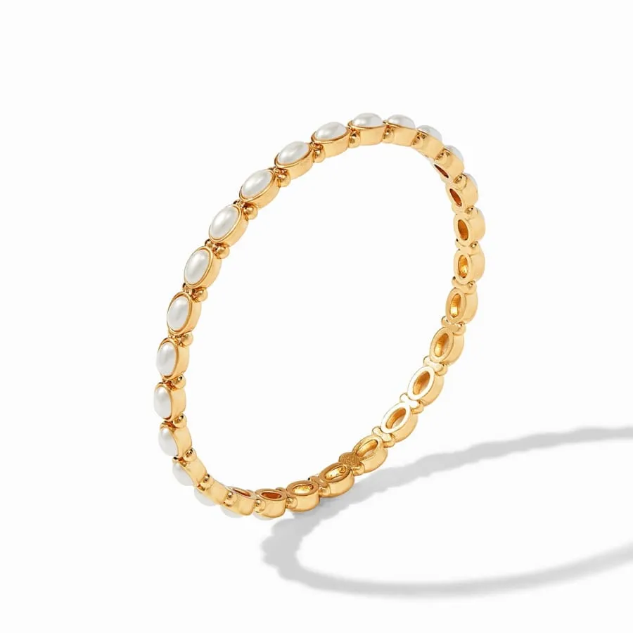 MYKONOS BANGLE - PEARL