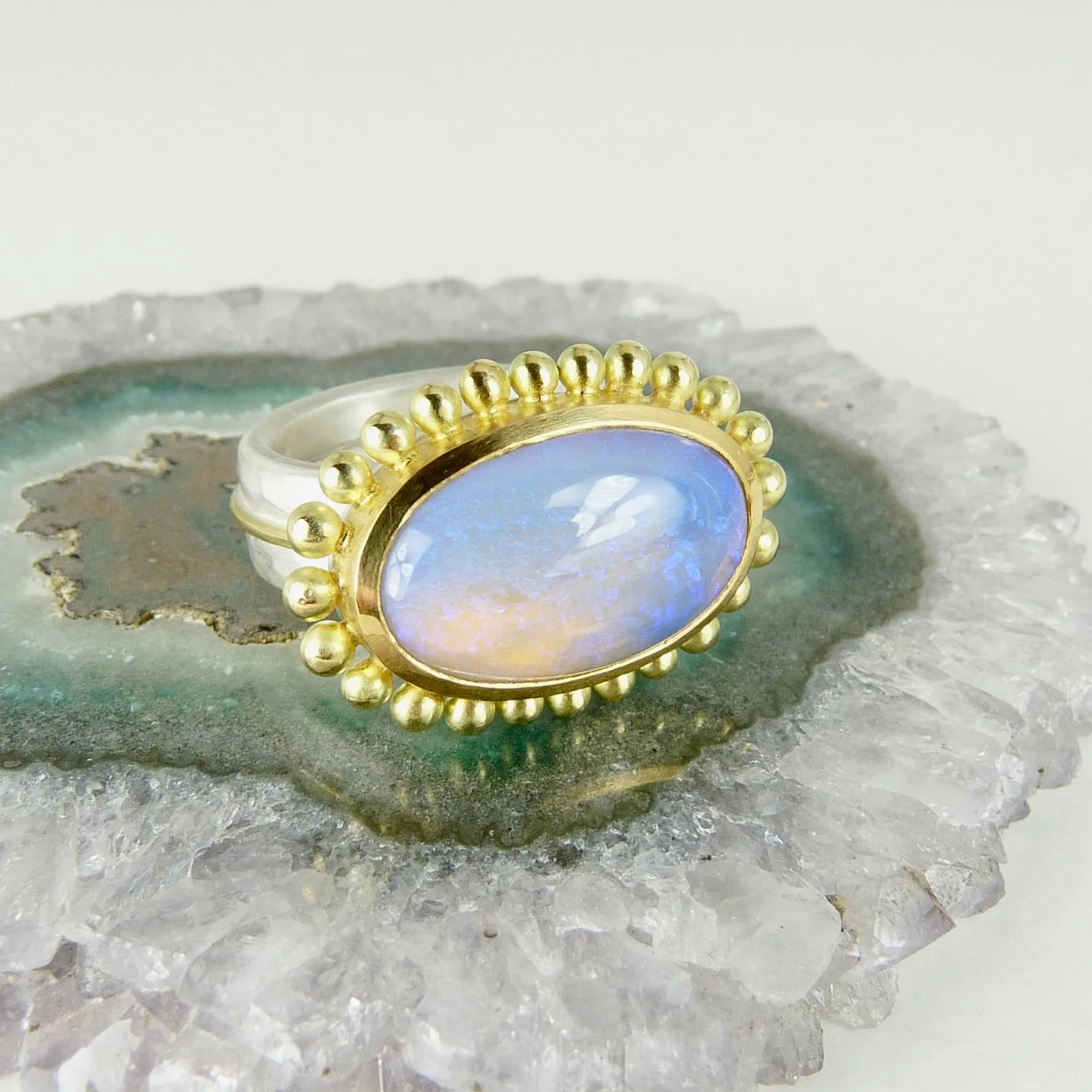 Opal Courtesan Ring