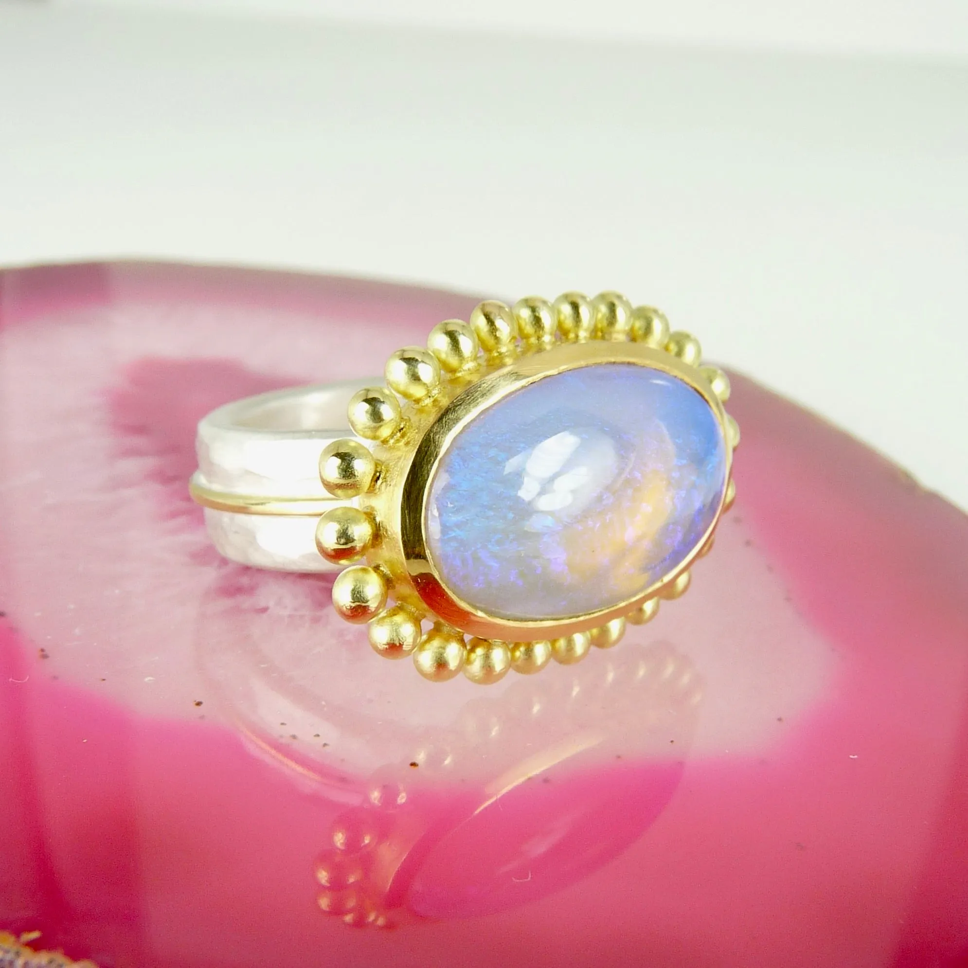 Opal Courtesan Ring