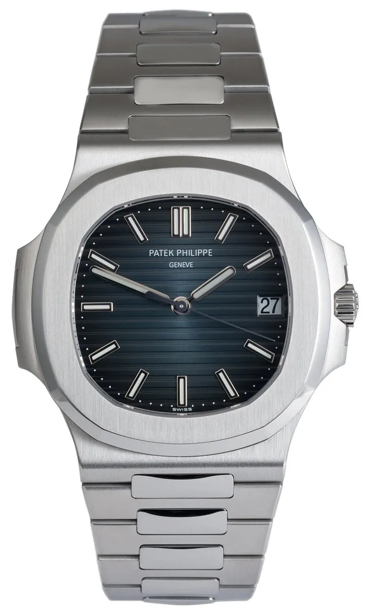 Patek Philippe Nautilus Stainless Steel/ Black-Blue Dial (Ref#5711/1A-010)