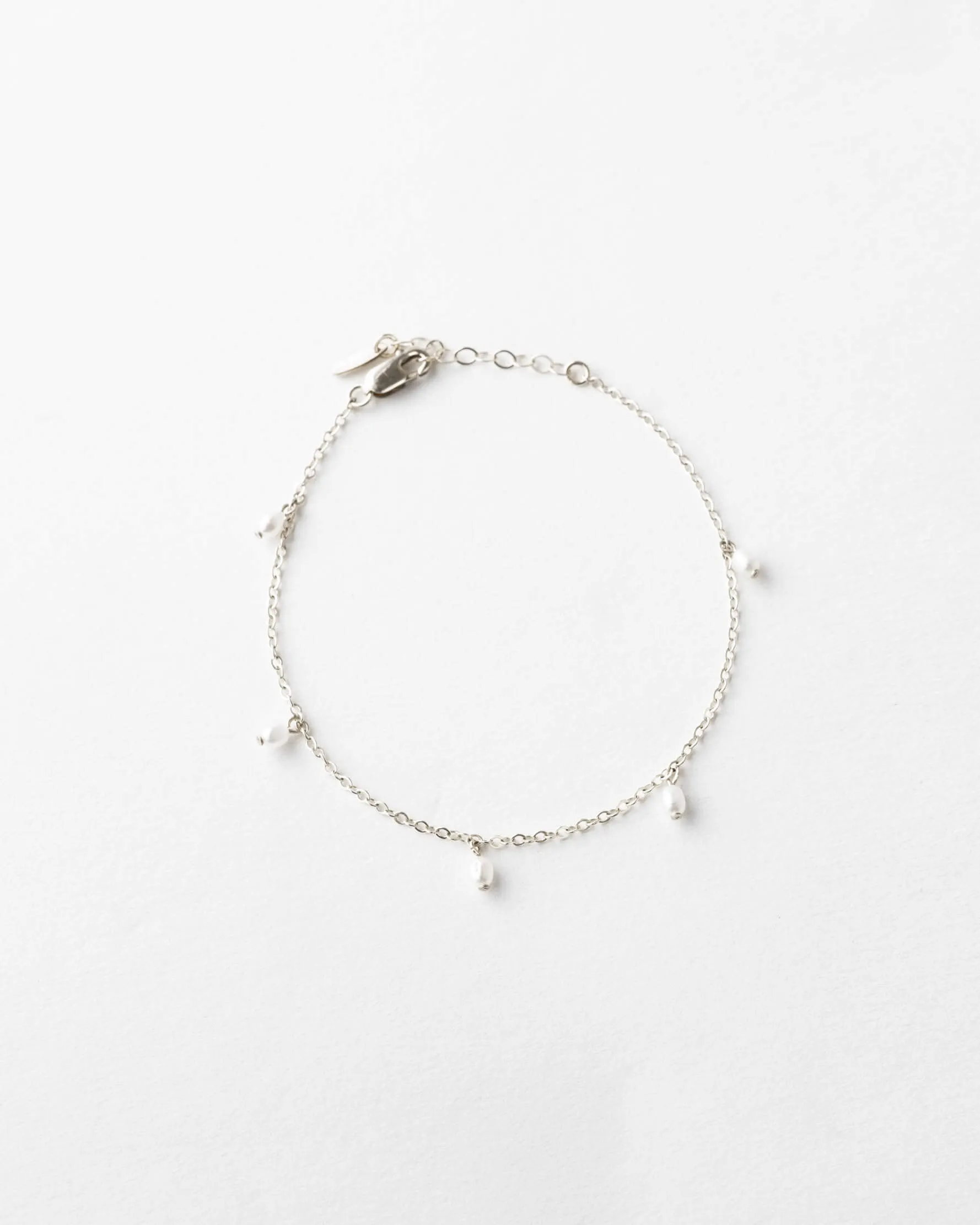 Pearl Droplet Bracelet