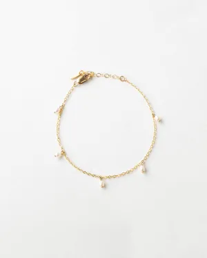 Pearl Droplet Bracelet