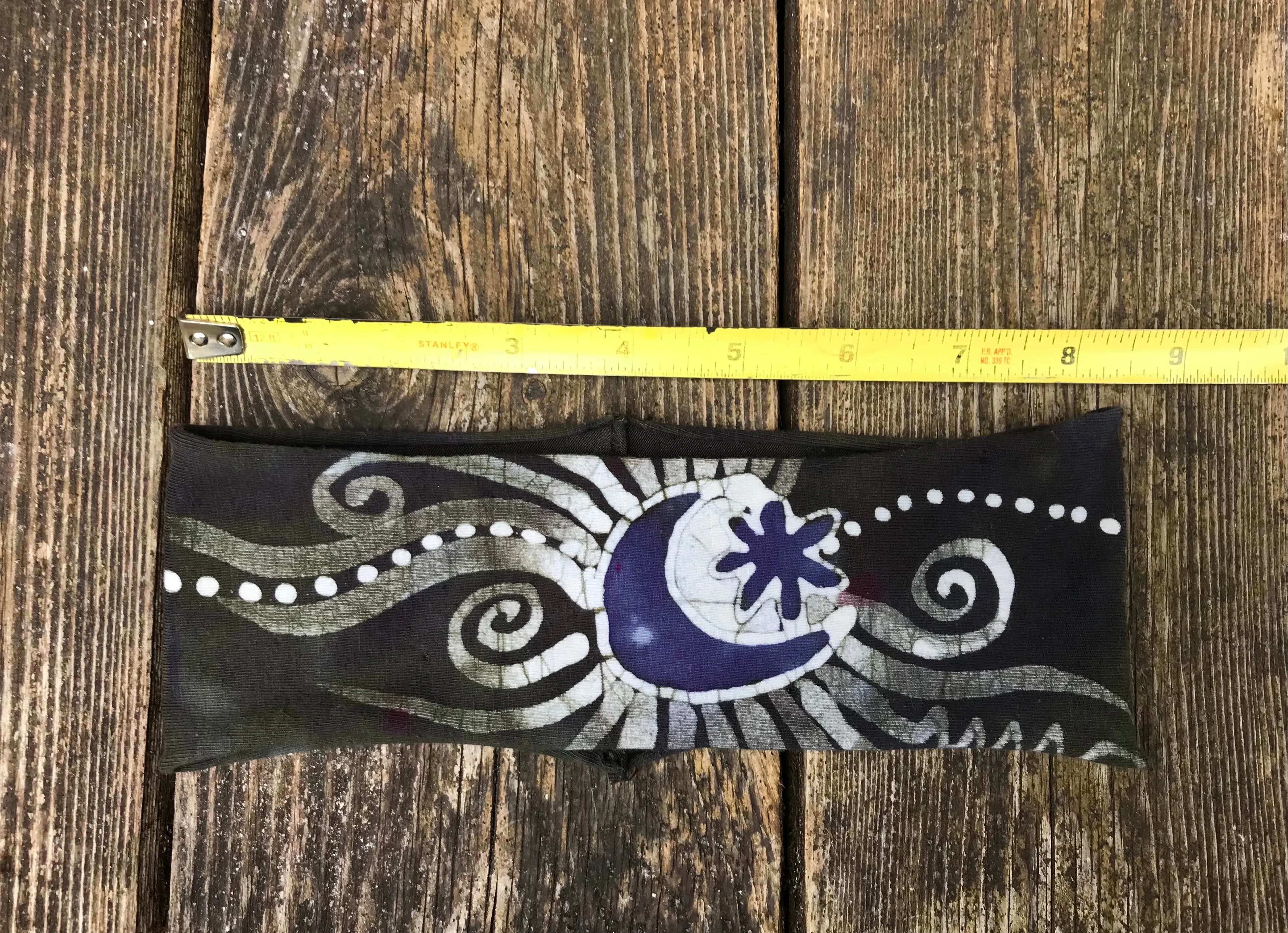 Purple High Mountain Moon Handmade Headband