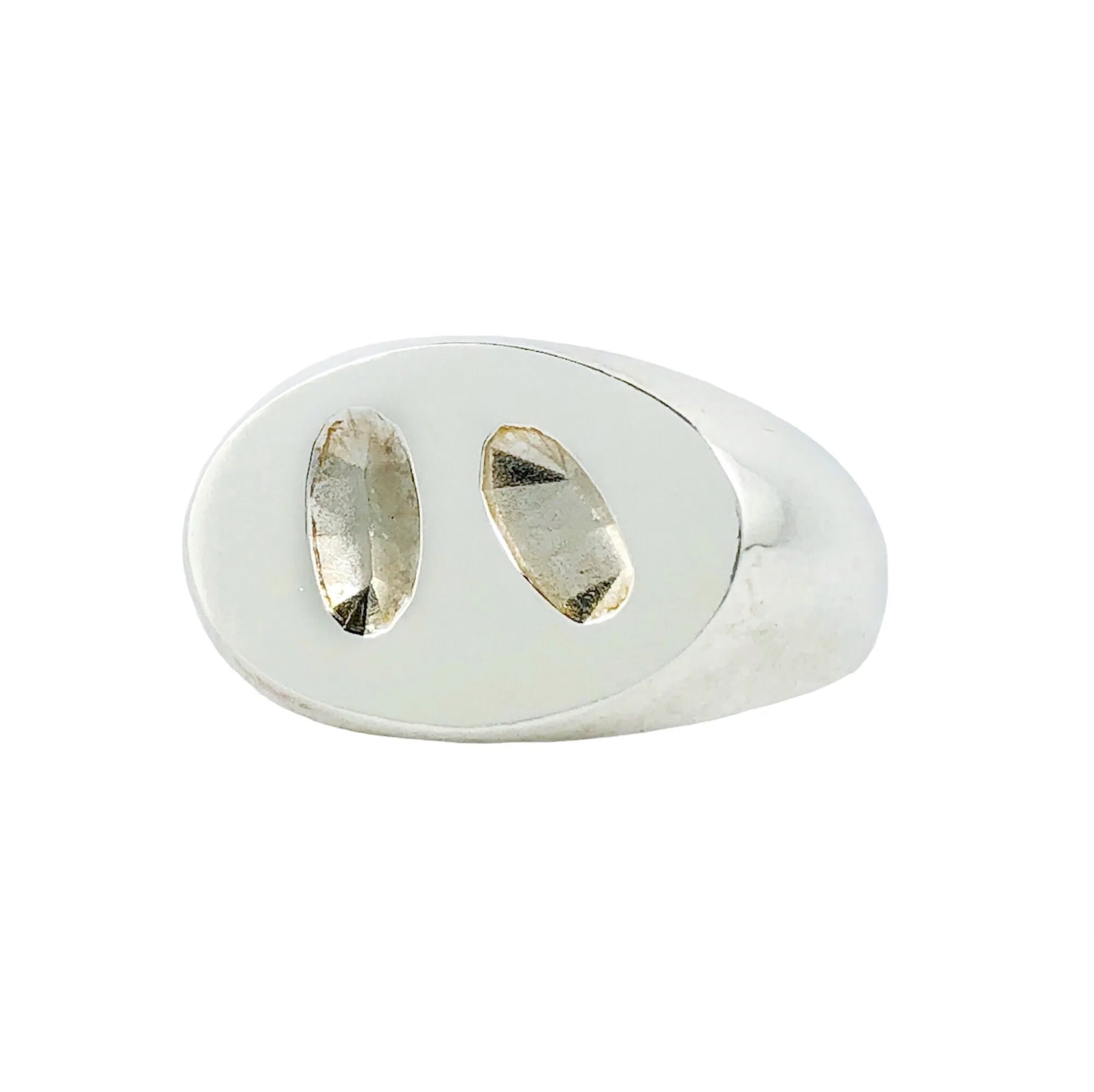 Signet Inverse Facet Ring -  Louise Fischer