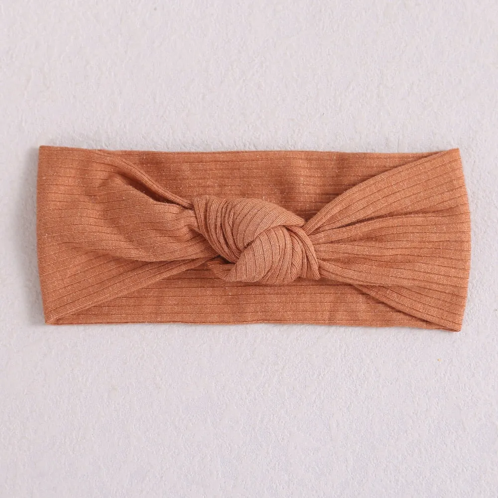 Sweet Serenity Ribbed Baby Headbands