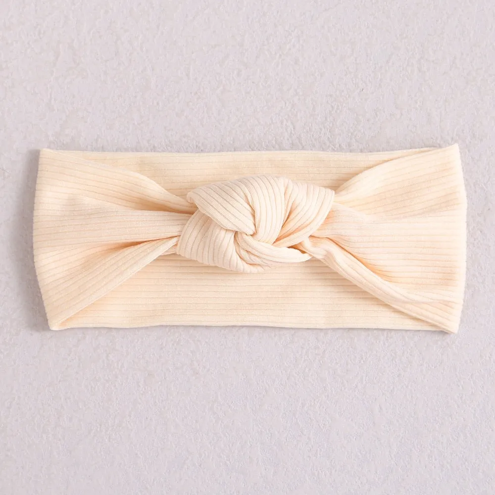 Sweet Serenity Ribbed Baby Headbands