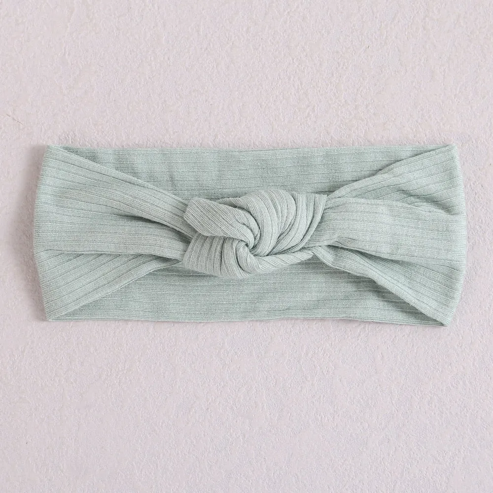 Sweet Serenity Ribbed Baby Headbands