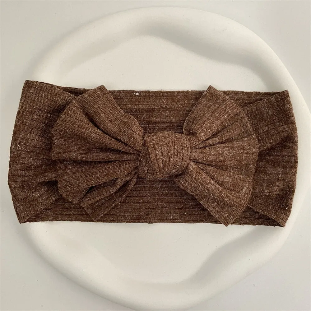 Sweet Serenity Ribbed Baby Headbands