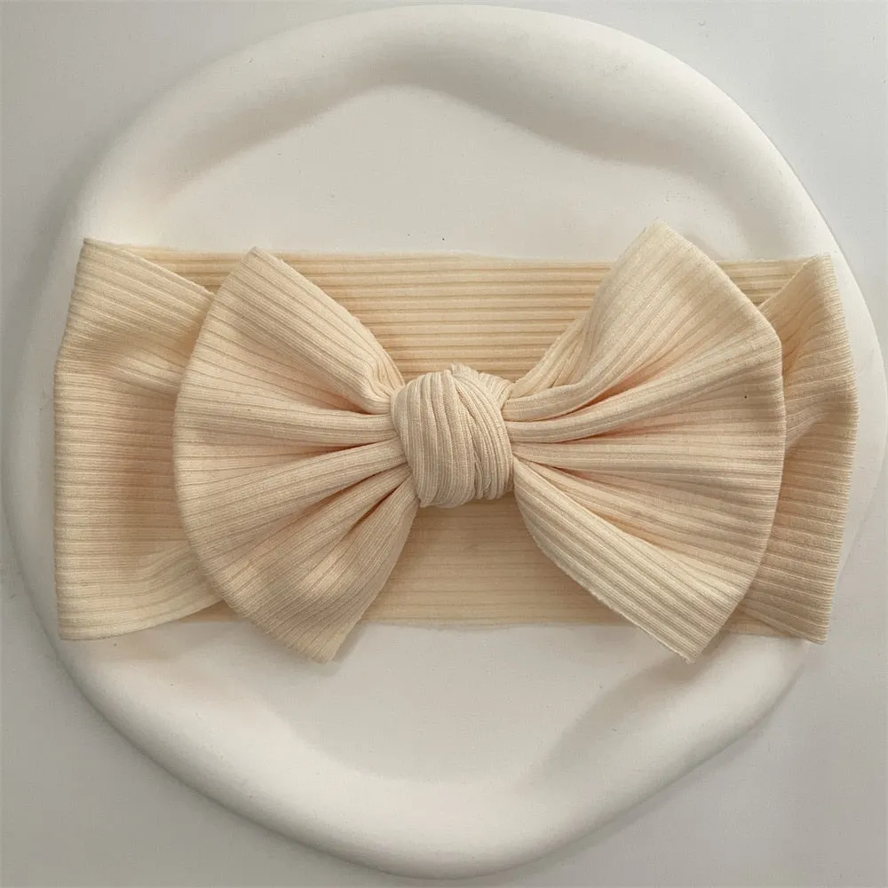 Sweet Serenity Ribbed Baby Headbands