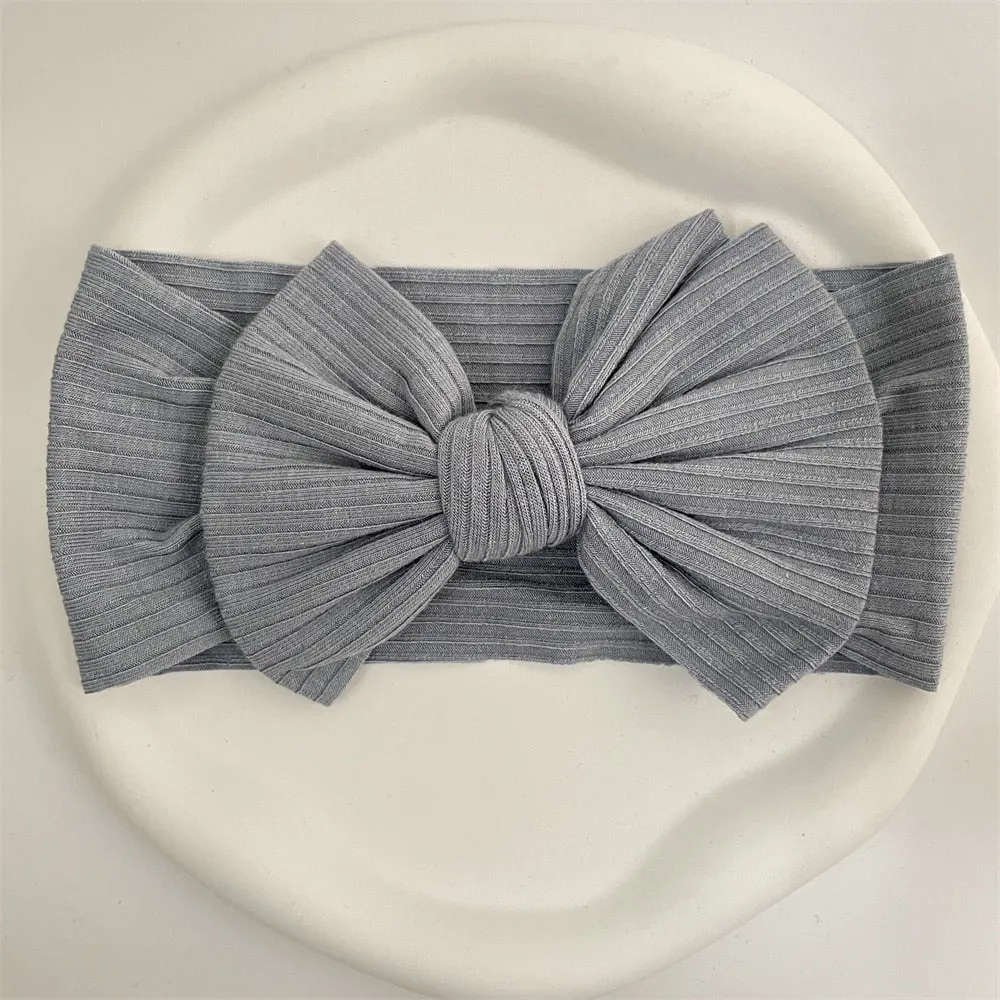 Sweet Serenity Ribbed Baby Headbands