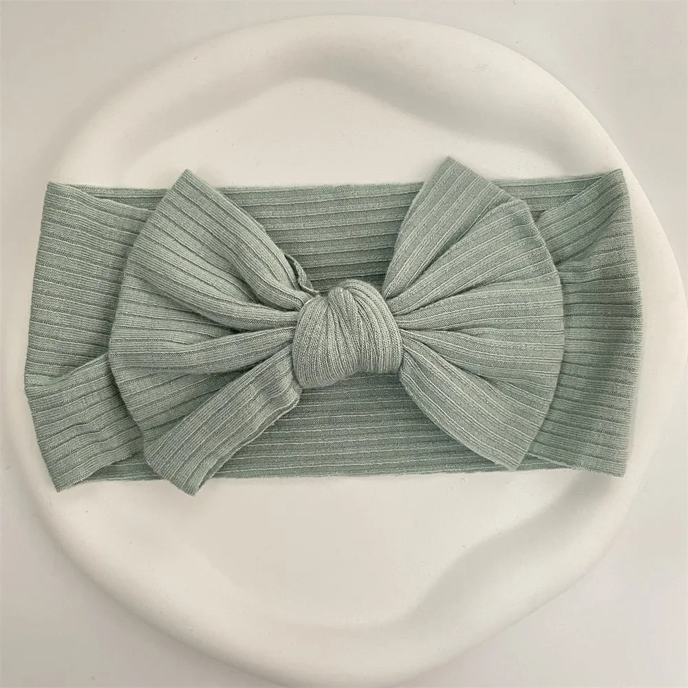 Sweet Serenity Ribbed Baby Headbands