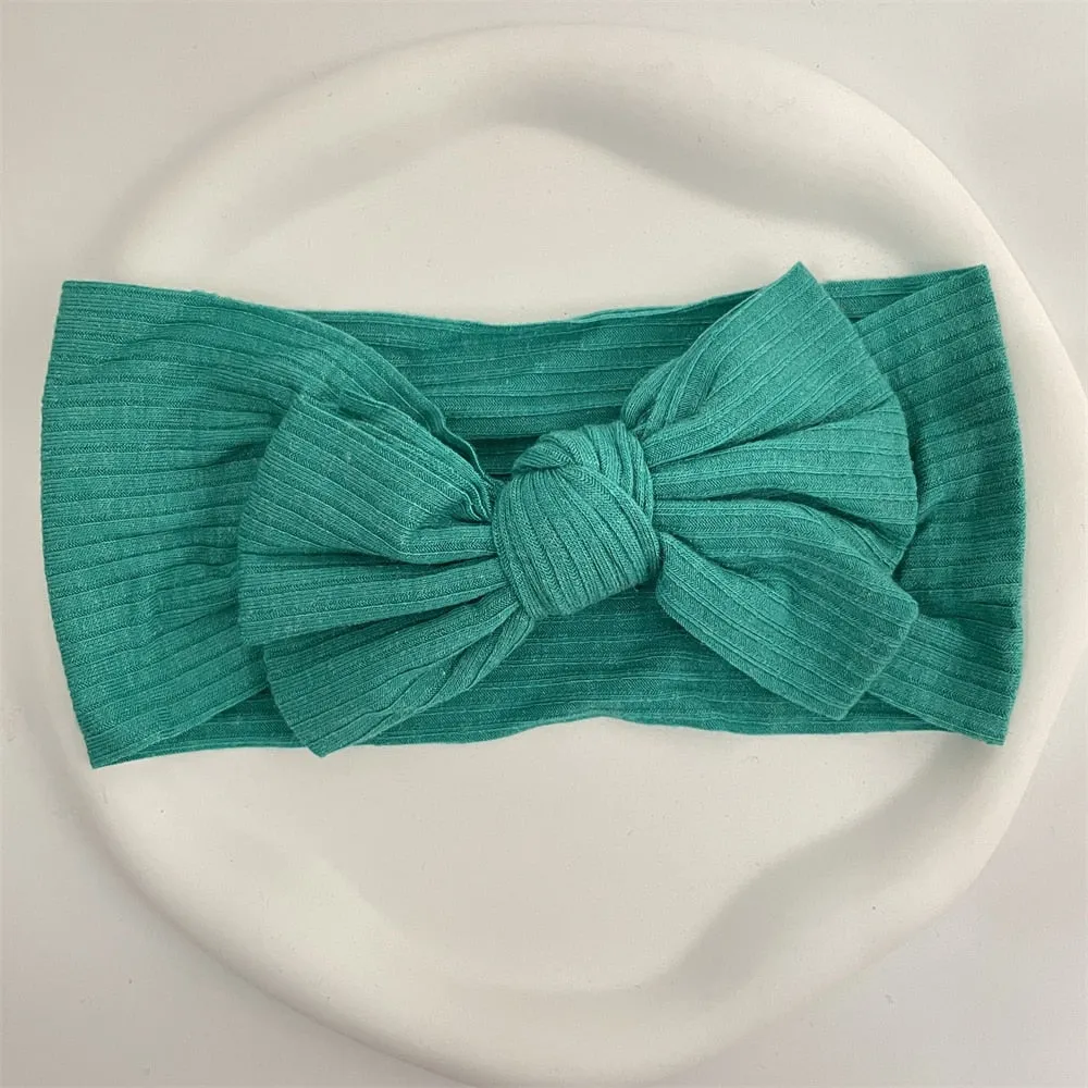 Sweet Serenity Ribbed Baby Headbands