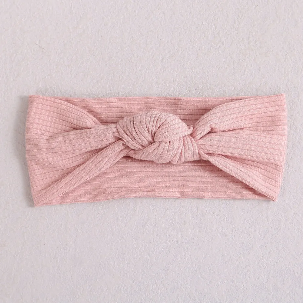 Sweet Serenity Ribbed Baby Headbands