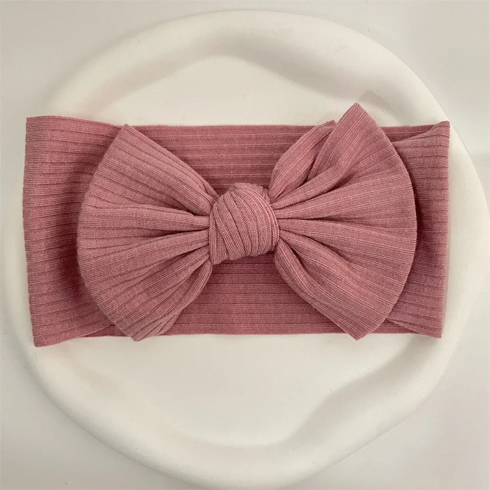 Sweet Serenity Ribbed Baby Headbands