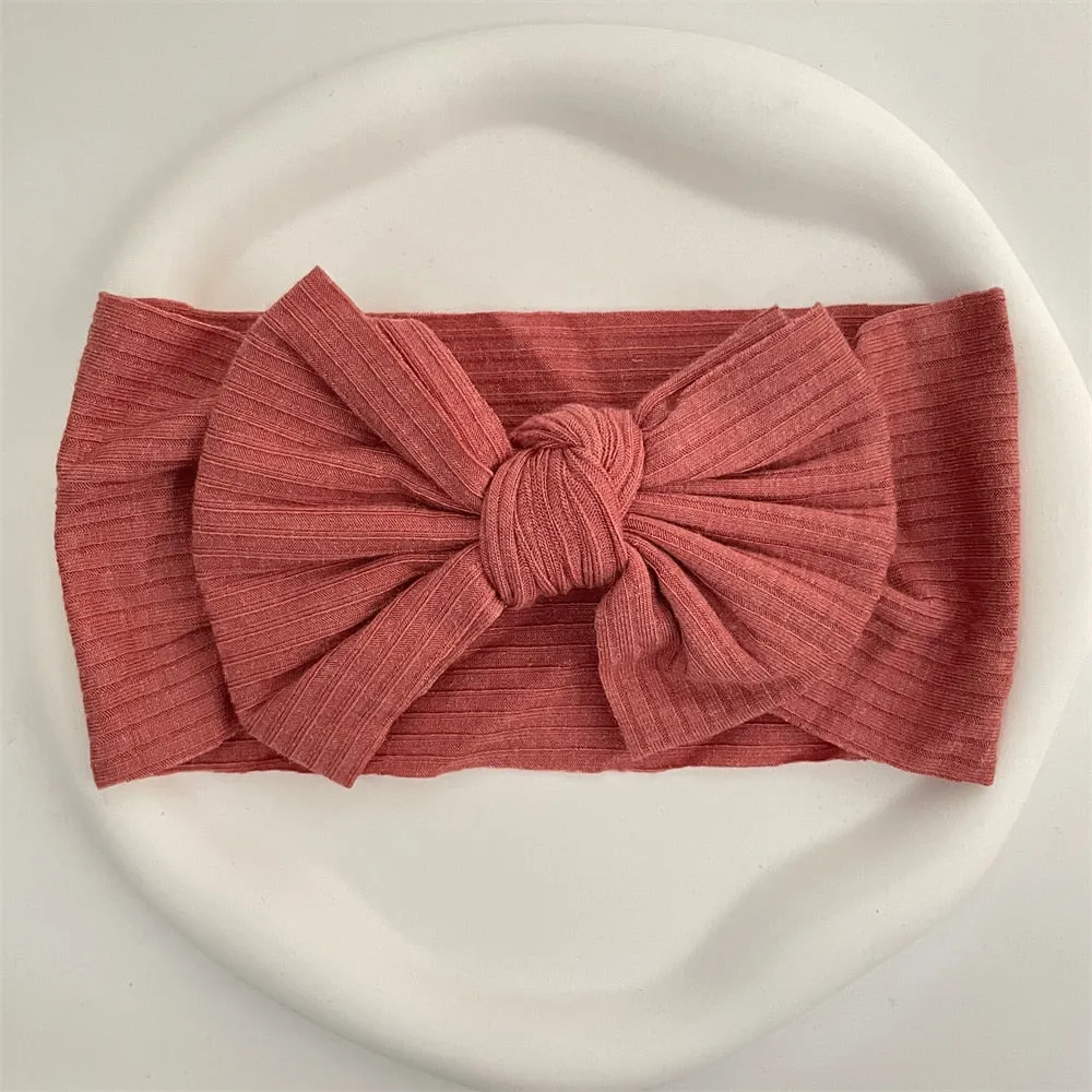 Sweet Serenity Ribbed Baby Headbands