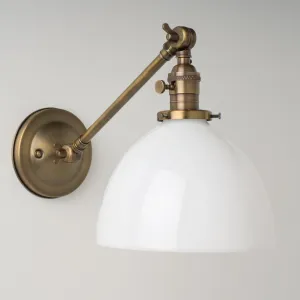 Thetford (Opal) | Adjustable Arm Sconce